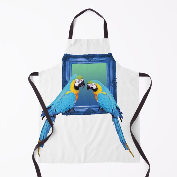 Item preview, Macaw Parrot Birds in Blue Frame designed and sold by Move-Art.