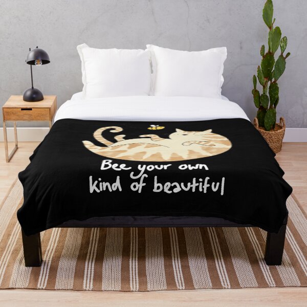 Item preview, Bee Your Own Kind of Beautiful (letras blancas) designed and sold by Lilicko.