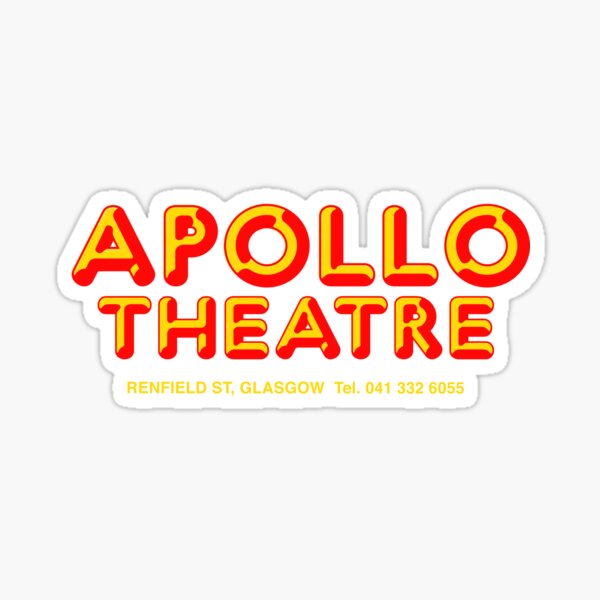 Item preview, Retro Apollo Theatre Glasgow designed and sold by Tikicatdesign.