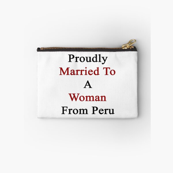 Item preview, Proudly Married To A Woman From Peru  designed and sold by supernova23.