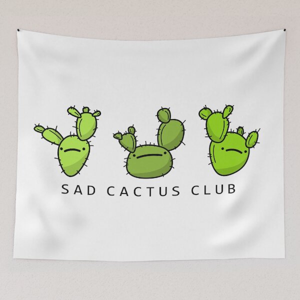 Item preview, Sad Cactus Club designed and sold by Celsii.