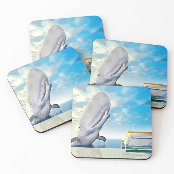 Item preview, Emerging sperm whale and deck chair designed and sold by MIRO3D.