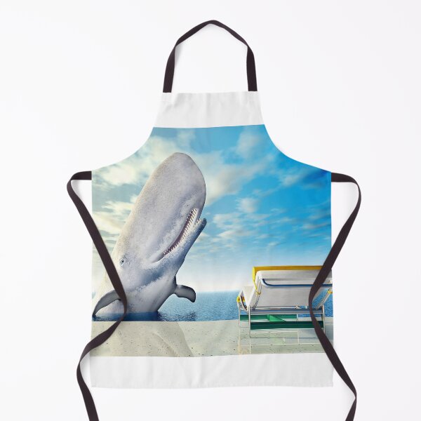 Item preview, Emerging sperm whale and deck chair designed and sold by MIRO3D.