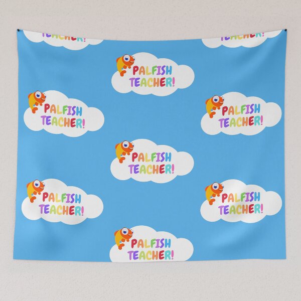 Item preview, Palfish Logo Rainbow Cloud Online English Teacher ESL Design (Personalised Available) designed and sold by bridieelliott.