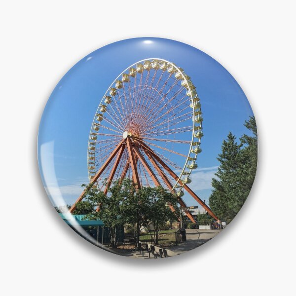 Item preview, Orange Ferris Wheel designed and sold by Sunflower-Farms.