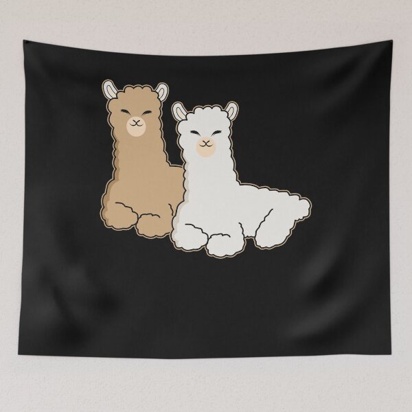 Item preview, Alpaca llama family friends designed and sold by Imutobi.