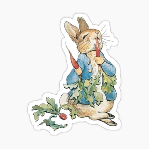 Peter Rabbit, Beatrix Potter Sticker