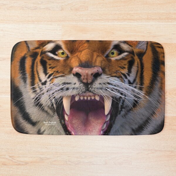 Item preview, Tiger growl designed and sold by DavidPenfound.