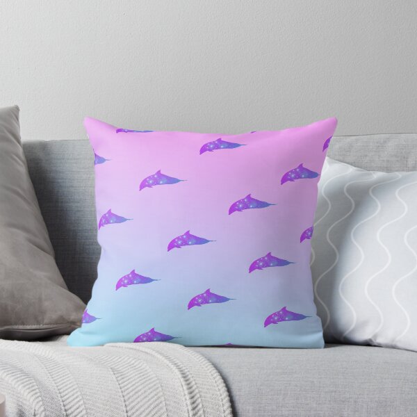 Item preview, Space Dolphins Pattern Pink Blue Gradient VSCO Women's Vaporwave Gift   designed and sold by VaporwaveAnime.