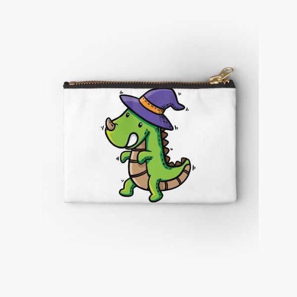 Artikelvorschau, Netter Halloween-Hexendinosaurier. Netter Caroon Charakter im Halloween-Thema. entworfen und verkauft von maipadpro.