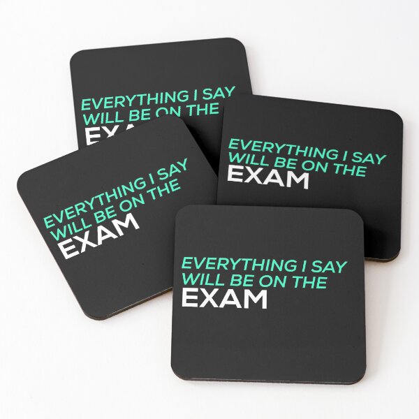 Item preview, Everything i say will be on the exam designed and sold by firegalaxy.
