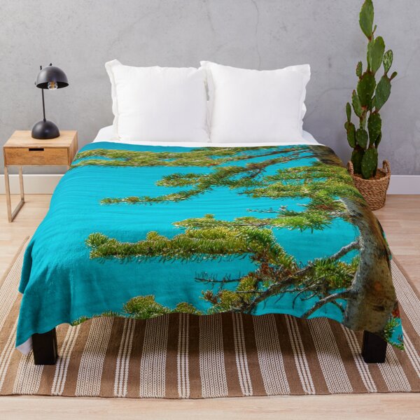 Item preview, Pine branches and turquoisewater designed and sold by Photopat.