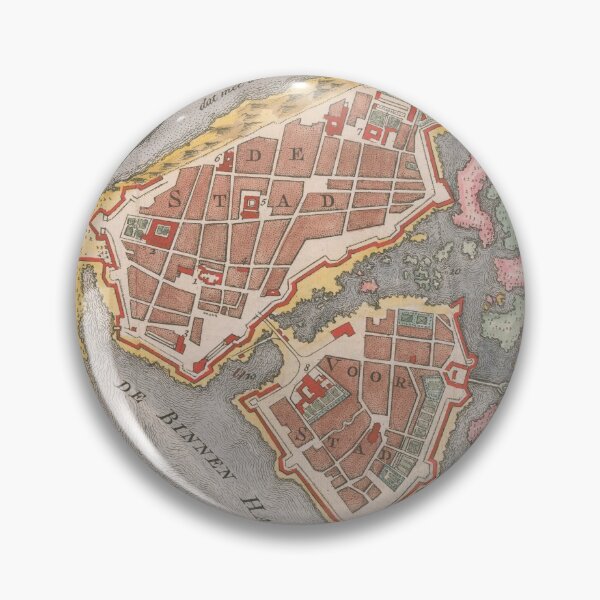 Item preview, Vintage Cartagena Colombia Map (1766) designed and sold by BravuraMedia.