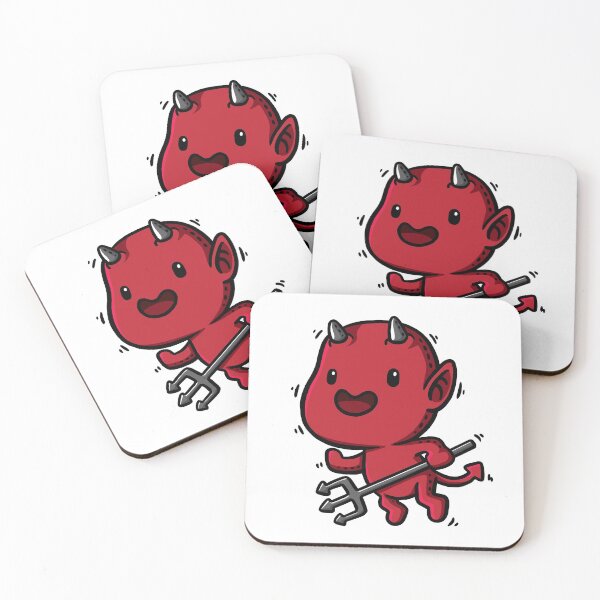 Item preview, Copy of Cute halloween red devil. Cute caroon character in halloween theme. designed and sold by maipadpro.