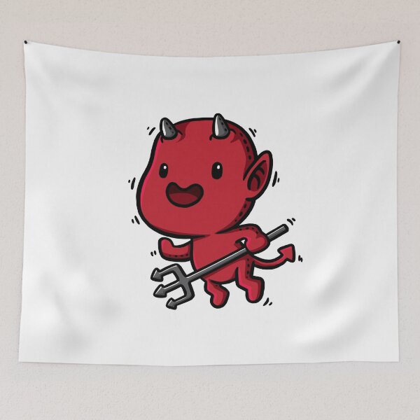 Item preview, Copy of Cute halloween red devil. Cute caroon character in halloween theme. designed and sold by maipadpro.