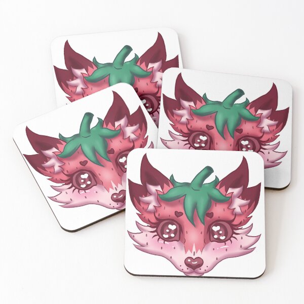 Item preview, Strawberry Fox designed and sold by Tobios-Art.