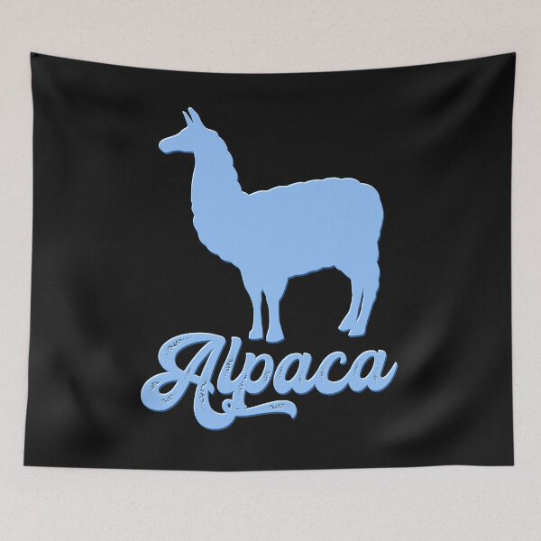 Item preview, Alpaca llama word text designed and sold by Imutobi.