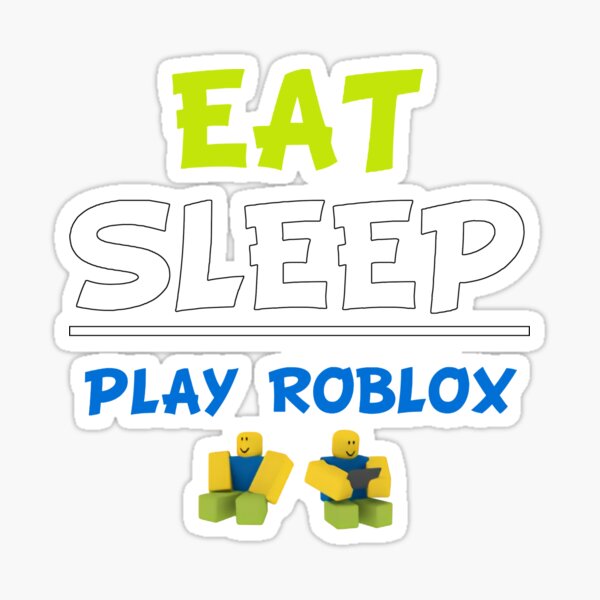 Roblox Character Stickers Redbubble - roblox characters custom sticker by overthink1 redbubble