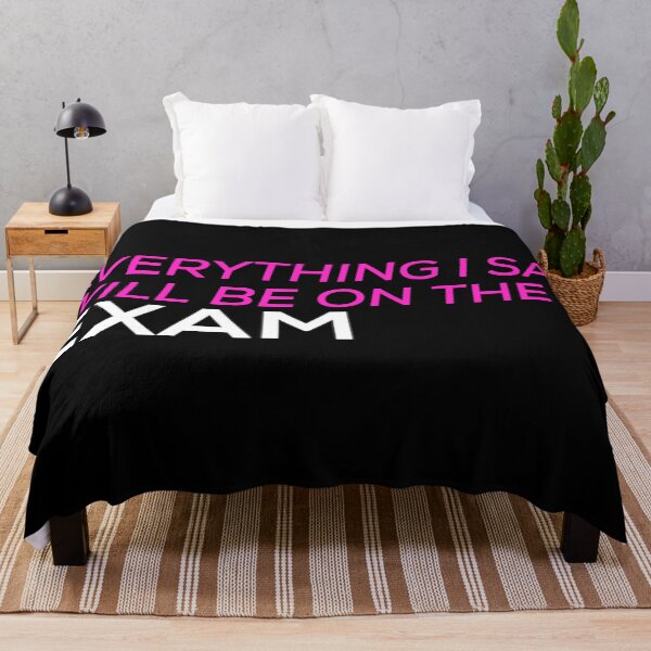 Item preview, Everything i say will be on the exam designed and sold by firegalaxy.