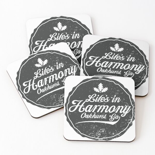 Item preview, Life's in Harmony, Oakhurst Georga - Tee-shirt Graphic designed and sold by NeatlineFX.