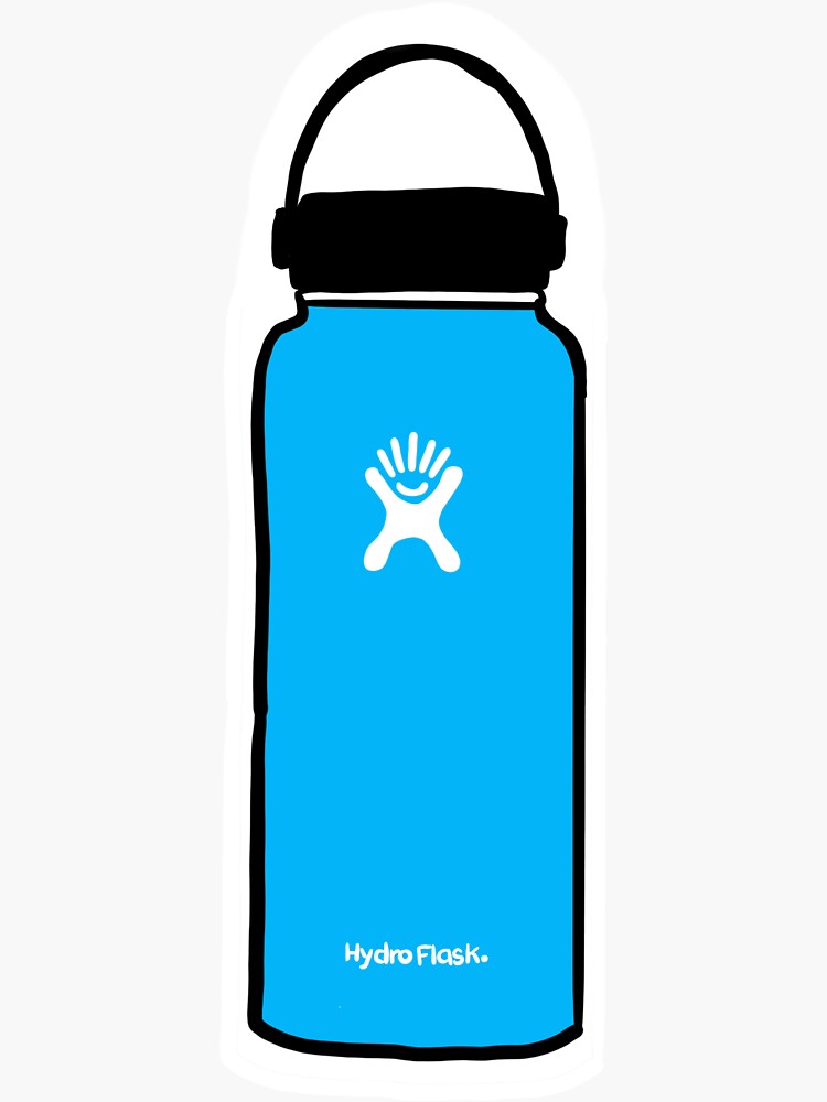 "HYDRO FLASK " Sticker by stickersbyabbs Redbubble
