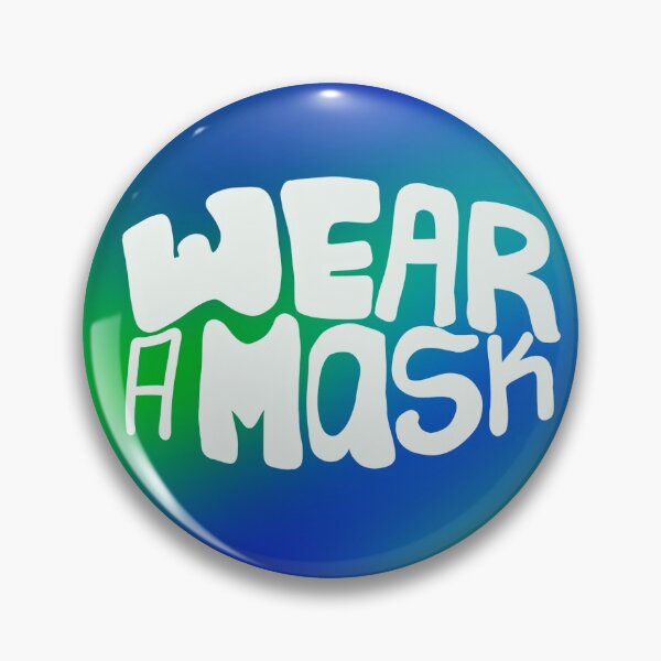 Item preview, Wear a Mask designed and sold by SquareGarden73.