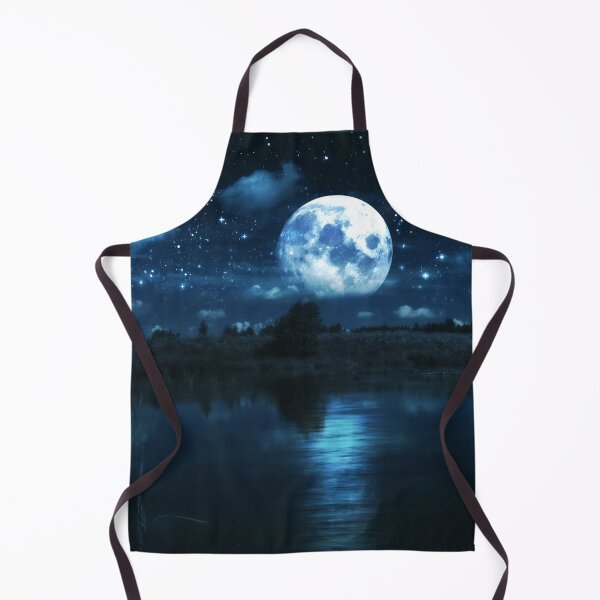 Item preview, Full moon over river designed and sold by AnnArtshock.