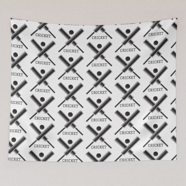 Item preview, Cricket, crossed bats and ball  designed and sold by Michelle  Brewster.