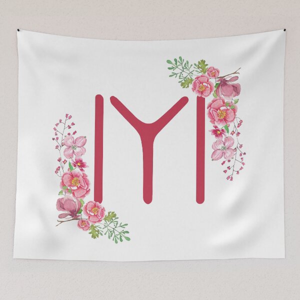 Item preview, Dirilis: Ertugrul / Resurrection: Ertugrul Kayi Boyu/ Kai Tribe Floral Flag - IYI designed and sold by theOneWhoDraws.