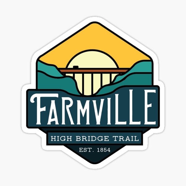 Item preview, High Bridge Trail Patch – Farmville, Virginia designed and sold by Andrew Harnois Designs.