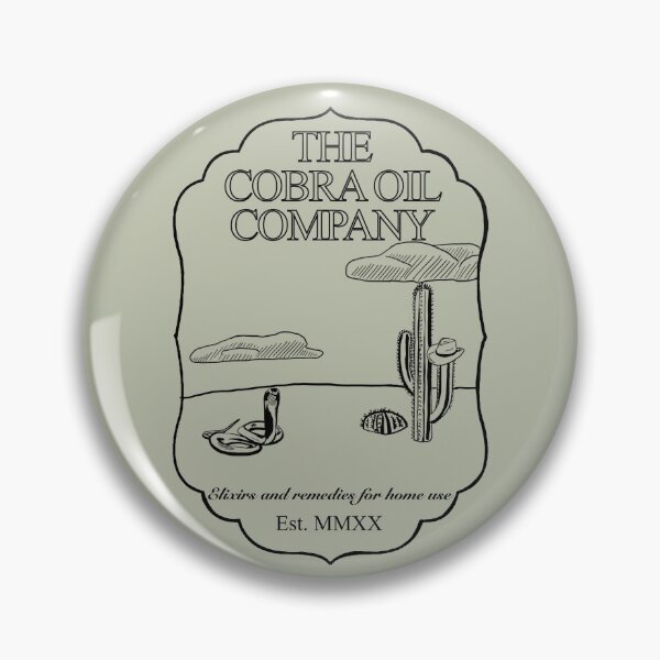 Item preview, The Cobra Oil Company Logo in black designed and sold by Cobraoil.