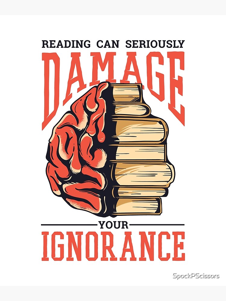 "The Power of Reading" Poster for Sale by SpockPScissors Redbubble
