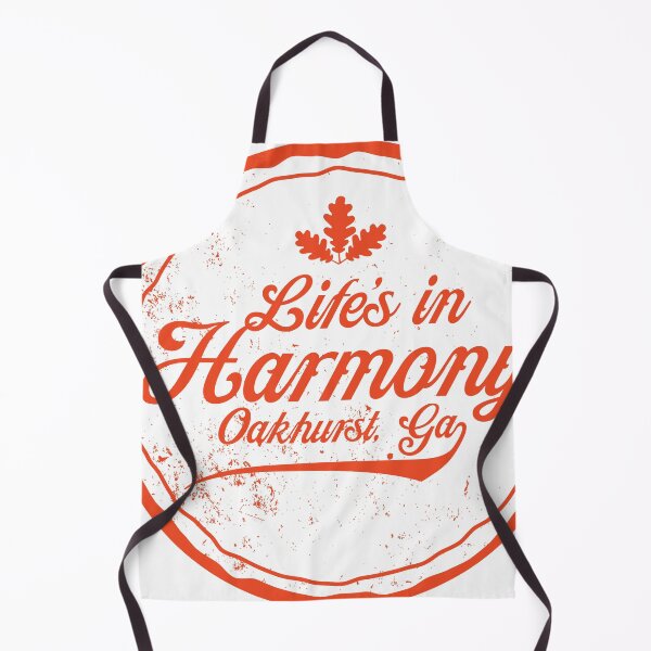 Item preview, Life's in Harmony, Oakhurst Georga - Red-Orange Tee-shirt Graphic designed and sold by NeatlineFX.