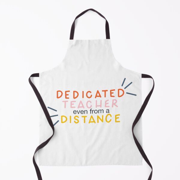 Item preview, Dedicated Teacher even from a Distance Design for Teachers designed and sold by WildeandCo.