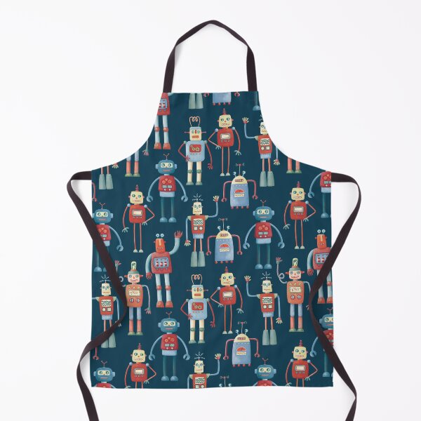 Item preview, Vintage Retro Robots designed and sold by squirrell.