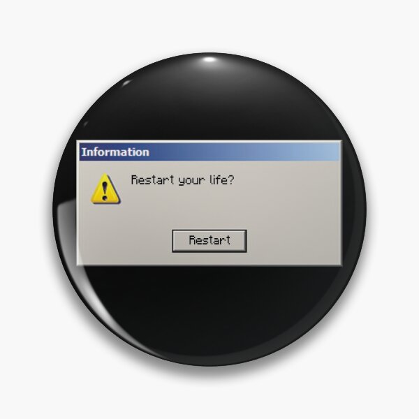 Item preview, restart your life? designed and sold by O-M-G.