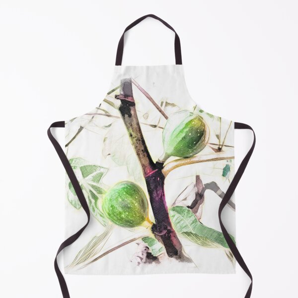 Item preview, Watercolor Art of Figs on the branch designed and sold by evk-art.