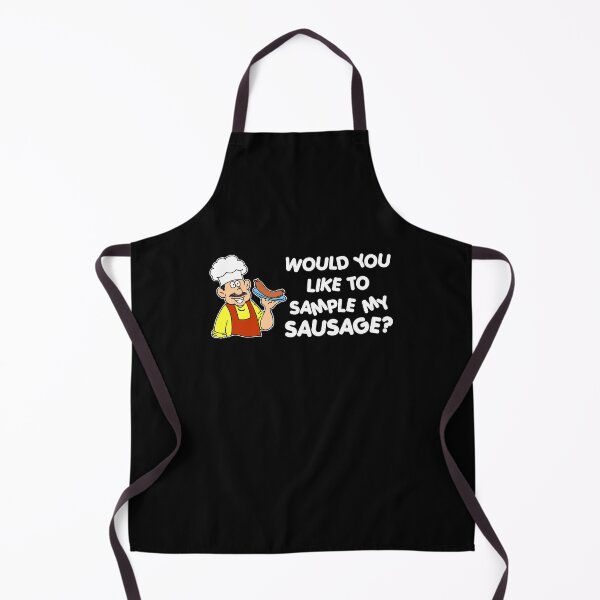 Item preview, Like To Sample My Sausage Humor Cartoon designed and sold by jaycartoonist.