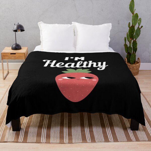 Item preview, I'm Healthy Strawberry designed and sold by razvigod.