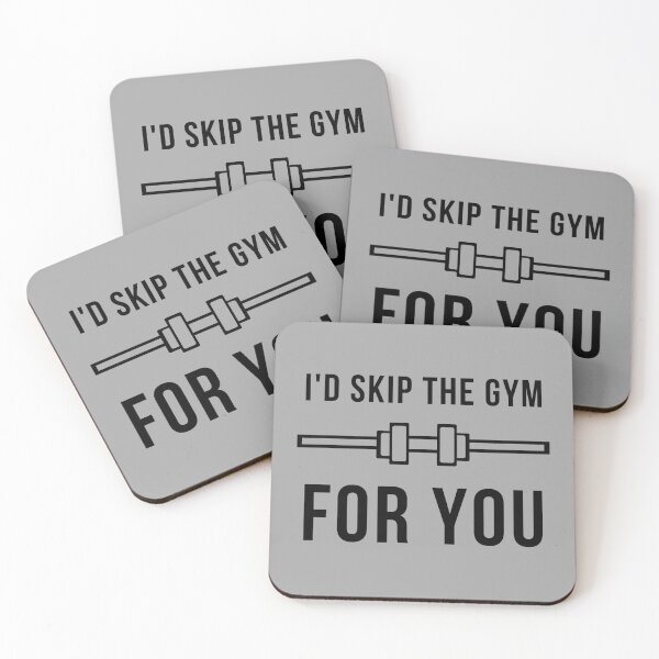 Item preview, I'd Skip The Gym For You - Gym Humor designed and sold by m95sim.