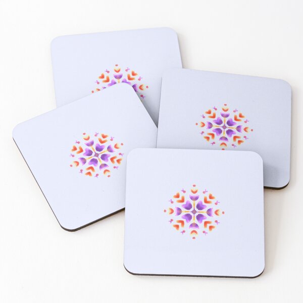 Item preview, Watercolor Phulkari Design Minimal Art GC-127-06 designed and sold by GraphicCharms.
