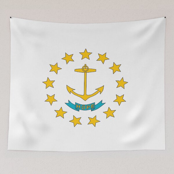 Item preview, Rhode Island flag designed and sold by Pegasus00.