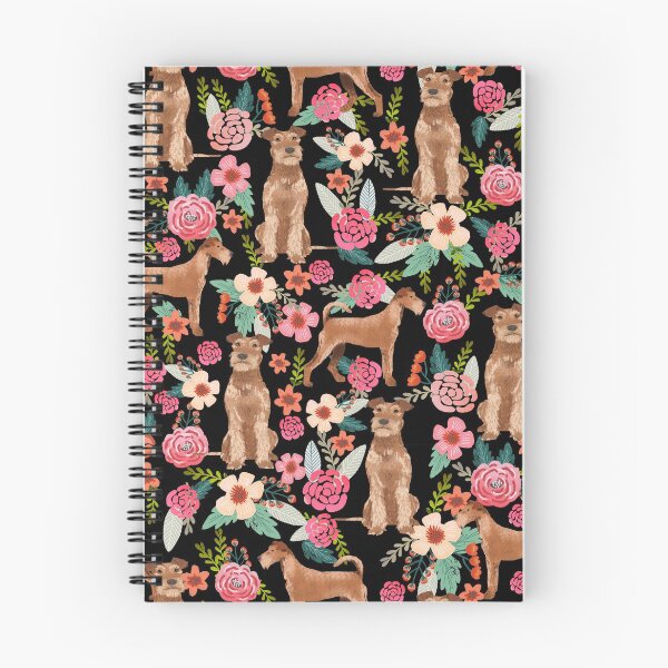 Item preview, irish terrier dog floral - vintage florals, floral pet, cute dog, irish terrier irish terrier dog floral - vintage florals, floral pet, cute dog, irish terrier  designed and sold by PetFriendly.