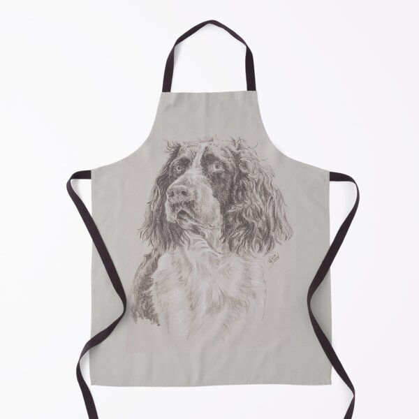 Item preview, German Spaniel Portrait in Graphite designed and sold by BarbBarcikKeith.