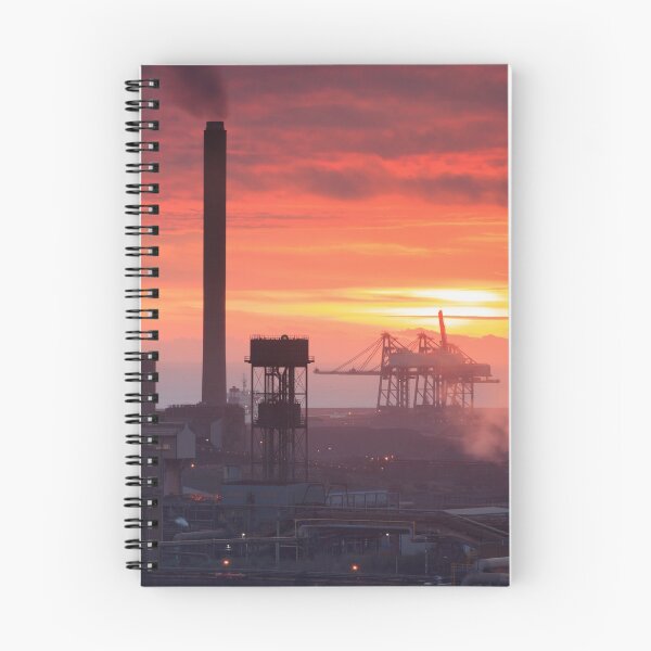 Artikelvorschau, Sunset over Port Talbot Steelworks entworfen und verkauft von bitm2007.