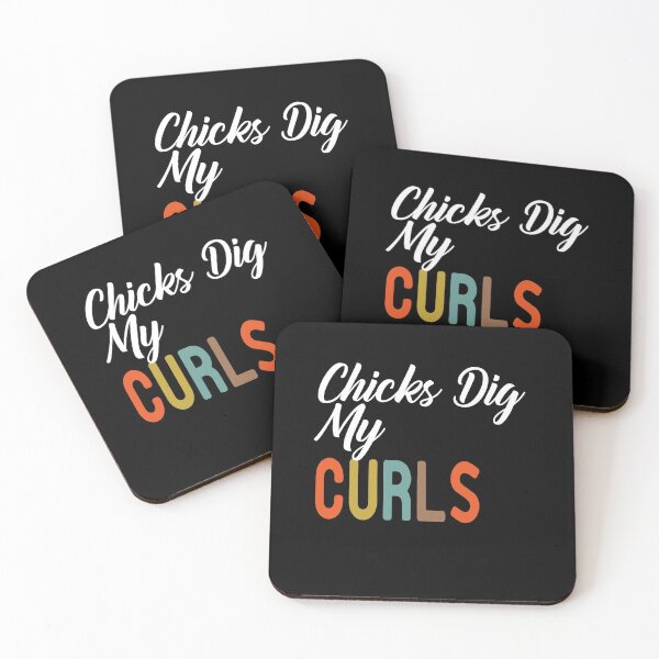 Item preview, Chicks Dig My CurlsChicks Dig My Curls designed and sold by alikassi.