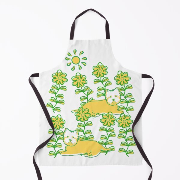 Item preview, West Highland White Terrier Westie in the Garden designed and sold by Lulupainting.