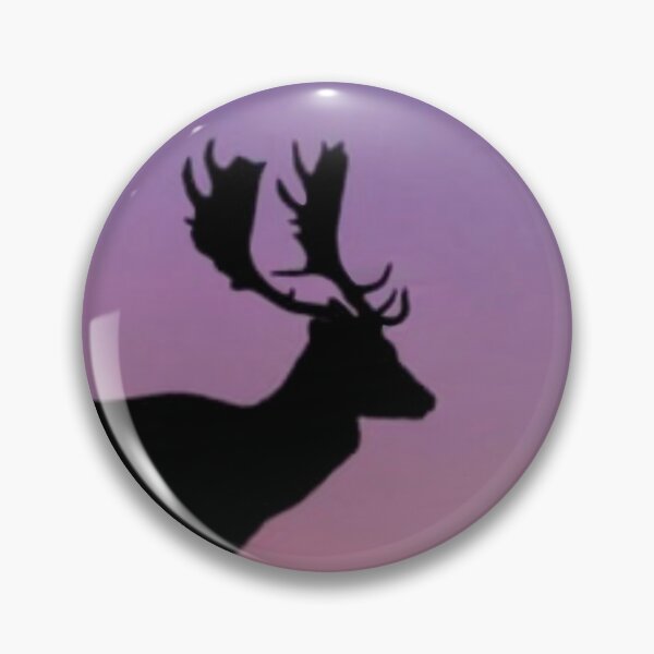 Item preview, Silhouette stag at dusk designed and sold by Diane Hunter Art.