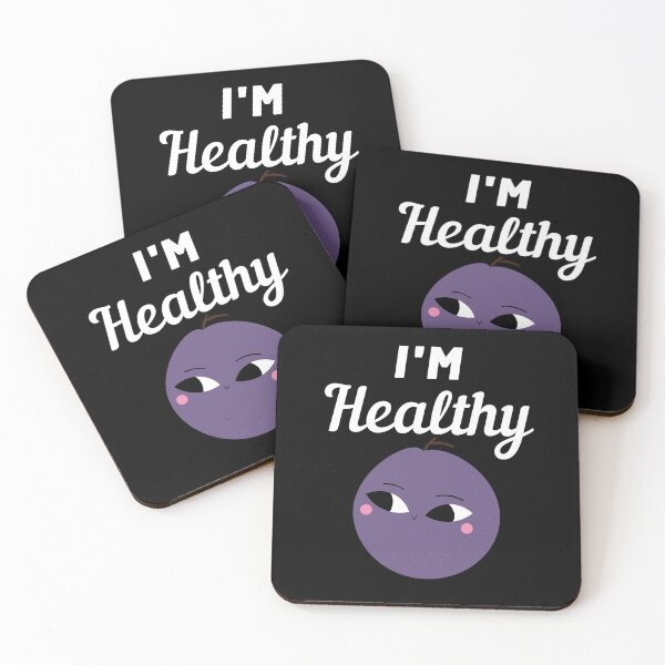 Item preview, I'm Healthy Plum designed and sold by razvigod.