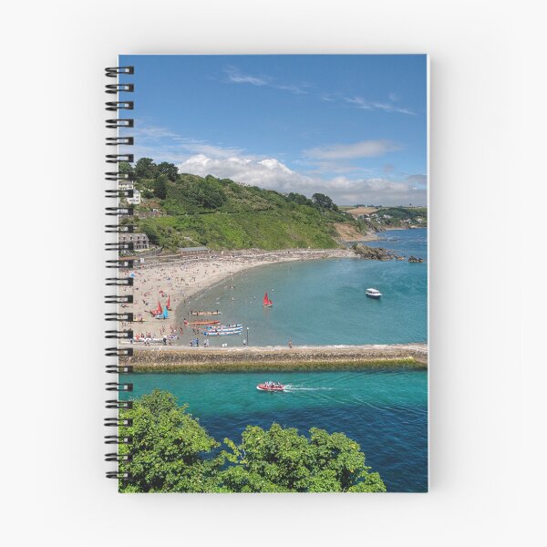 Item preview, Banjo Pier and Looe Beach in Cornwall designed and sold by rosiephotos.